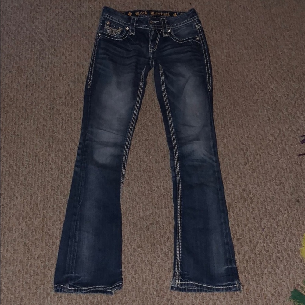Women’s Rock Revival size 24x30 bootcut jeans